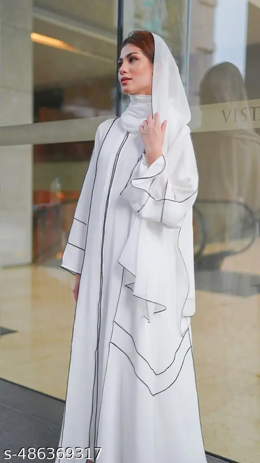 White with black Stripped