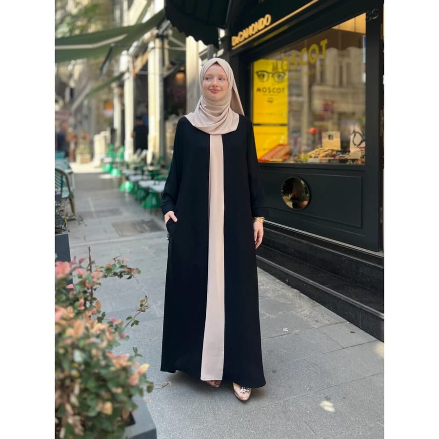 Shrug type abaya